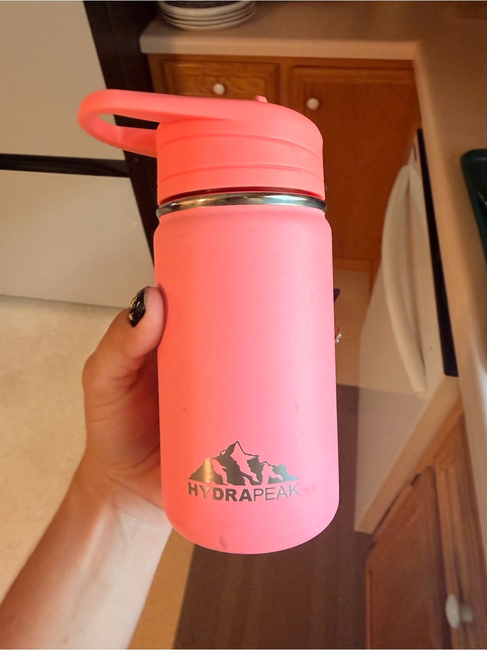 Pink Insulated Water Bottle - kids!